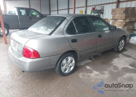 2004 Nissan Sentra 1.8 из США, поврежденный, VIN 3N1CB51D74L481091